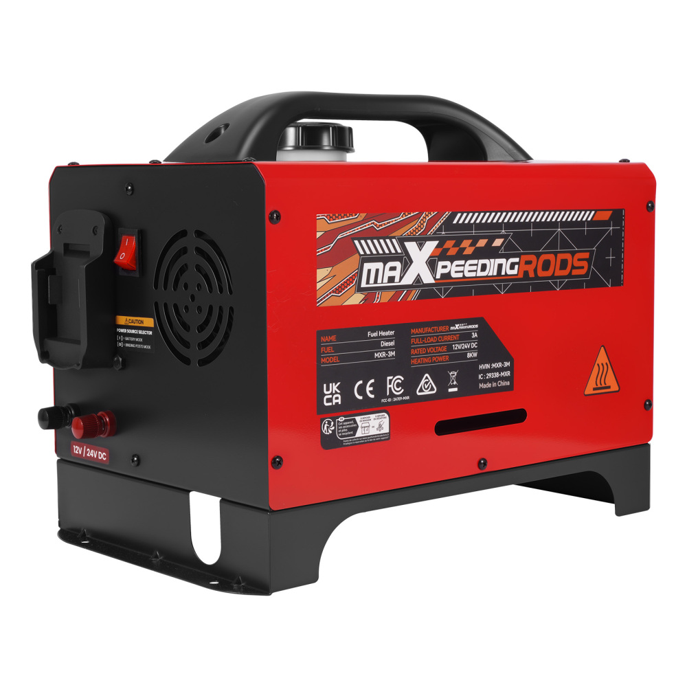 8KW Diesel Air Heater LCDDiesel Riscaldamento Parcheggio Controllo Bluetooth