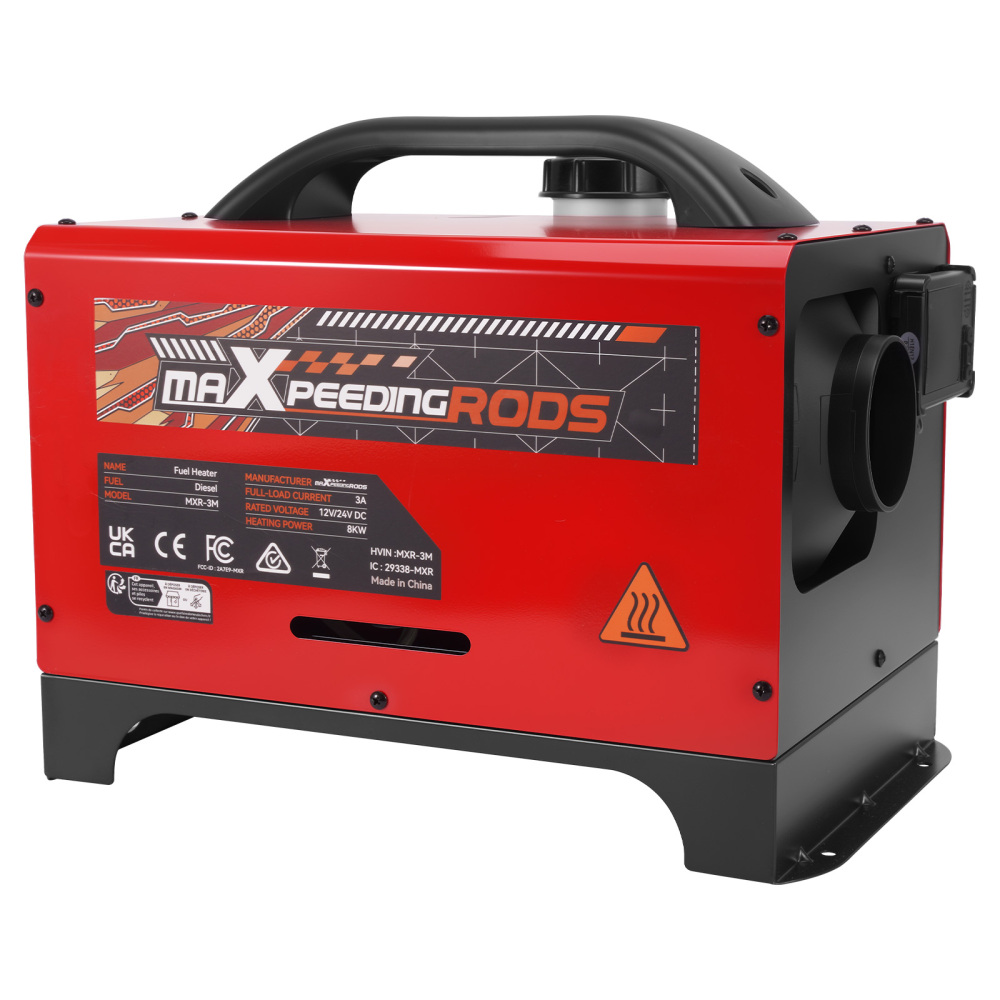 8KW Diesel Air Heater LCDDiesel Riscaldamento Parcheggio Controllo Bluetooth