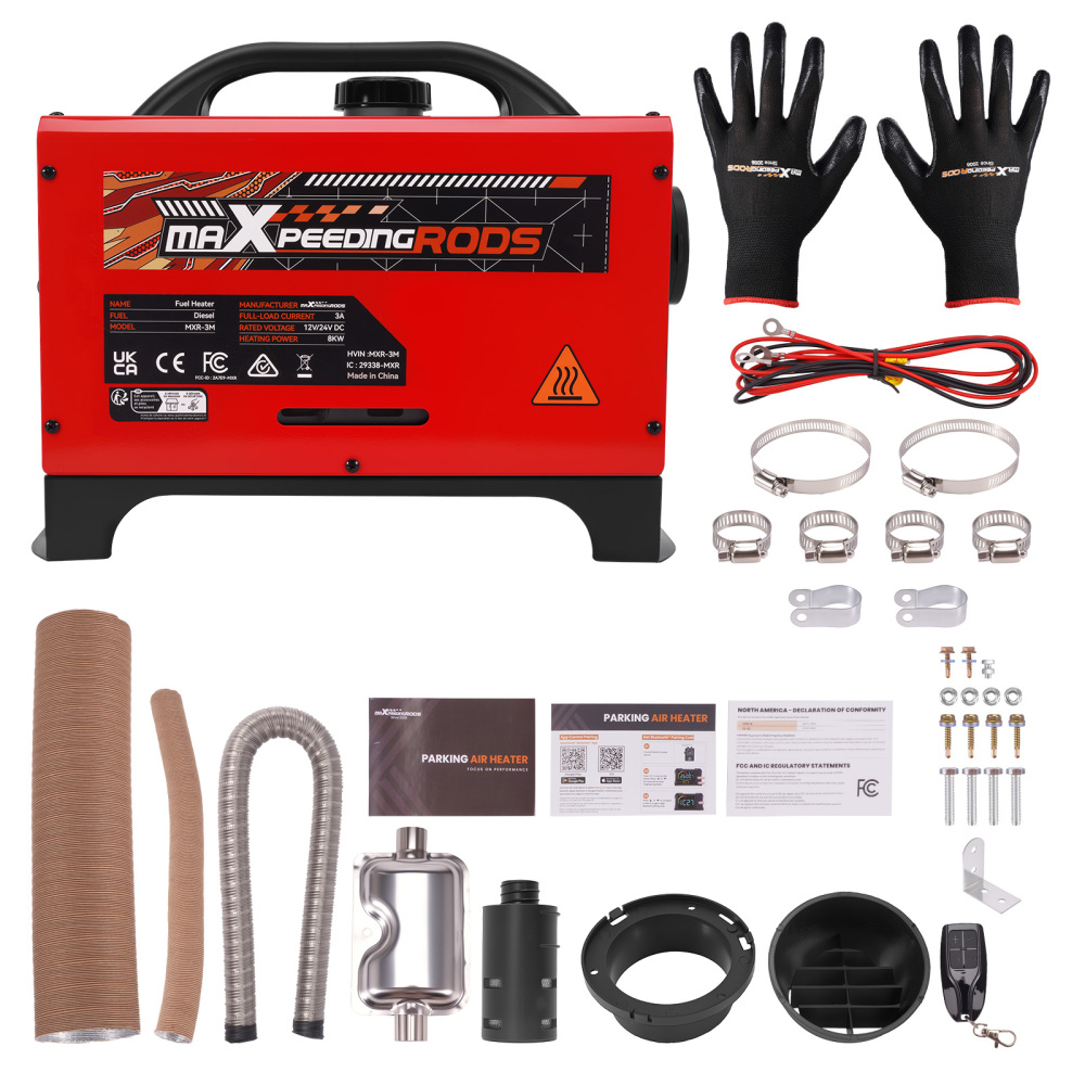 8KW Air diesel Heater App Remote Control For Cars Truck Boats+Wireless Startup