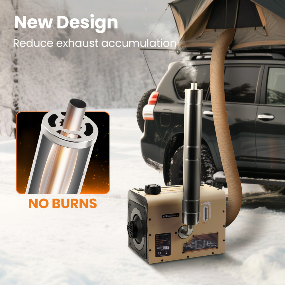 12V 5KW Self-powered Diesel Heater Wireless Installation For Truck Van Motorhome