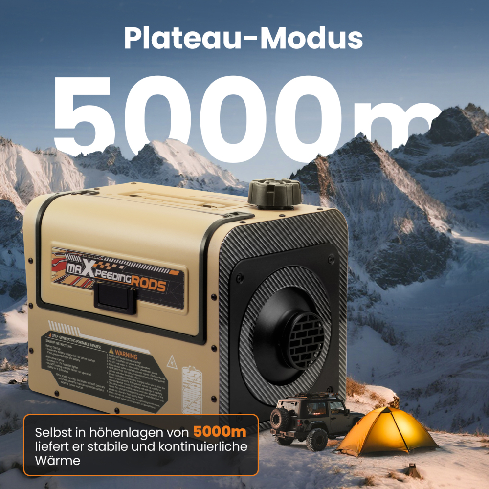 12V 5KW Self-powered Diesel Heater Wireless Installation For Truck Van Motorhome