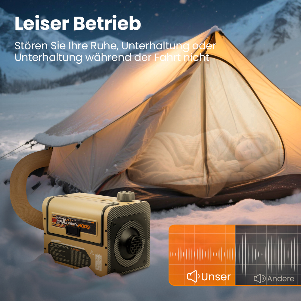 12V 5KW Self-powered Diesel Heater Wireless Installation For Truck Van Motorhome