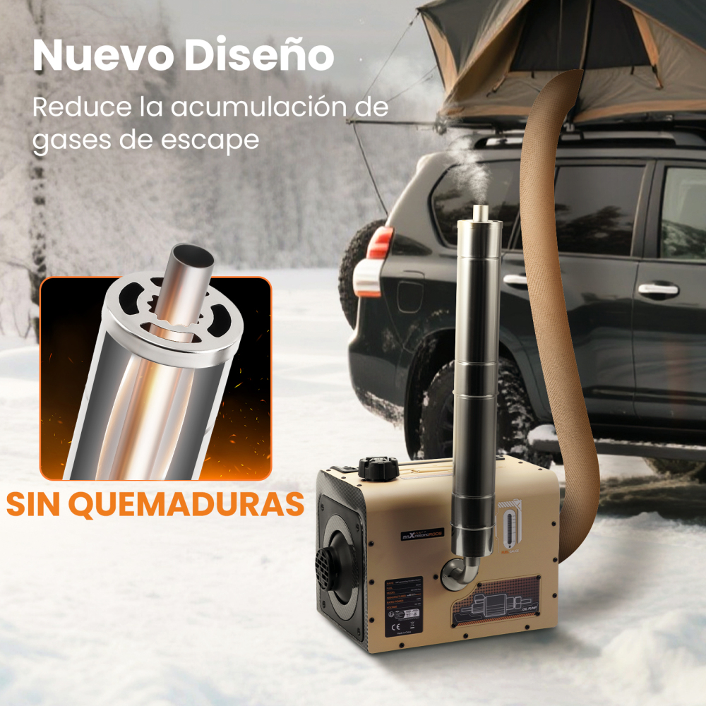 12V 5KW Self-powered Diesel Heater Wireless Installation For Truck Van Motorhome