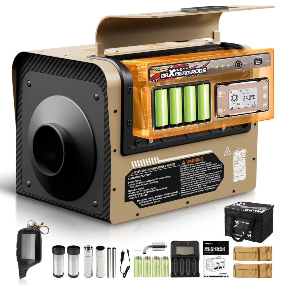 12V 5KW Self-powered Diesel Heater Wireless Installation For Truck Van Motorhome