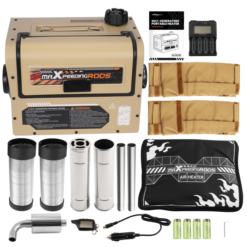 12V 5KW Self-powered Diesel Heater Wireless Installation For Truck Van Motorhome