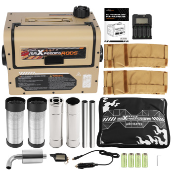 5KW Self-generating PortableDiesel Air Heater Remote Control For Bus RV