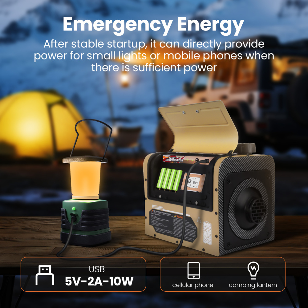 12V 5KW Self-powered Diesel Heater Wireless Installation For Truck Van Motorhome