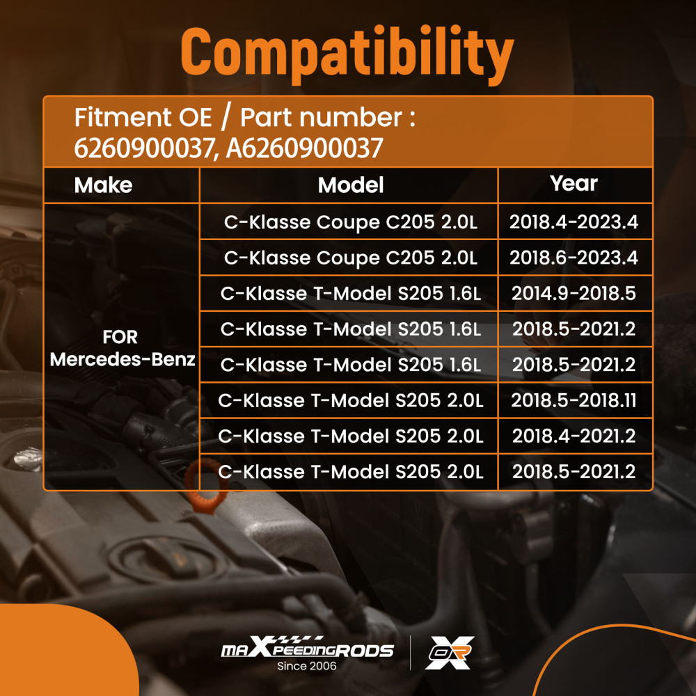 Condotto Aria compatibile per Mercedes C180 C200 C220 C300 W205 A205 C205 6260900037