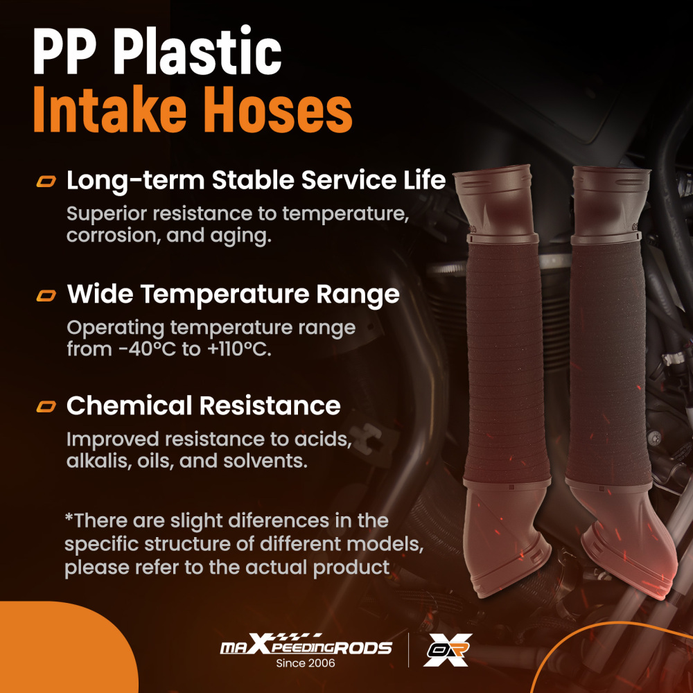 Set Tubo Condotto Aria compatibile per Mercedes S500 CL500 07-11 2730900282 2730900382 L/R