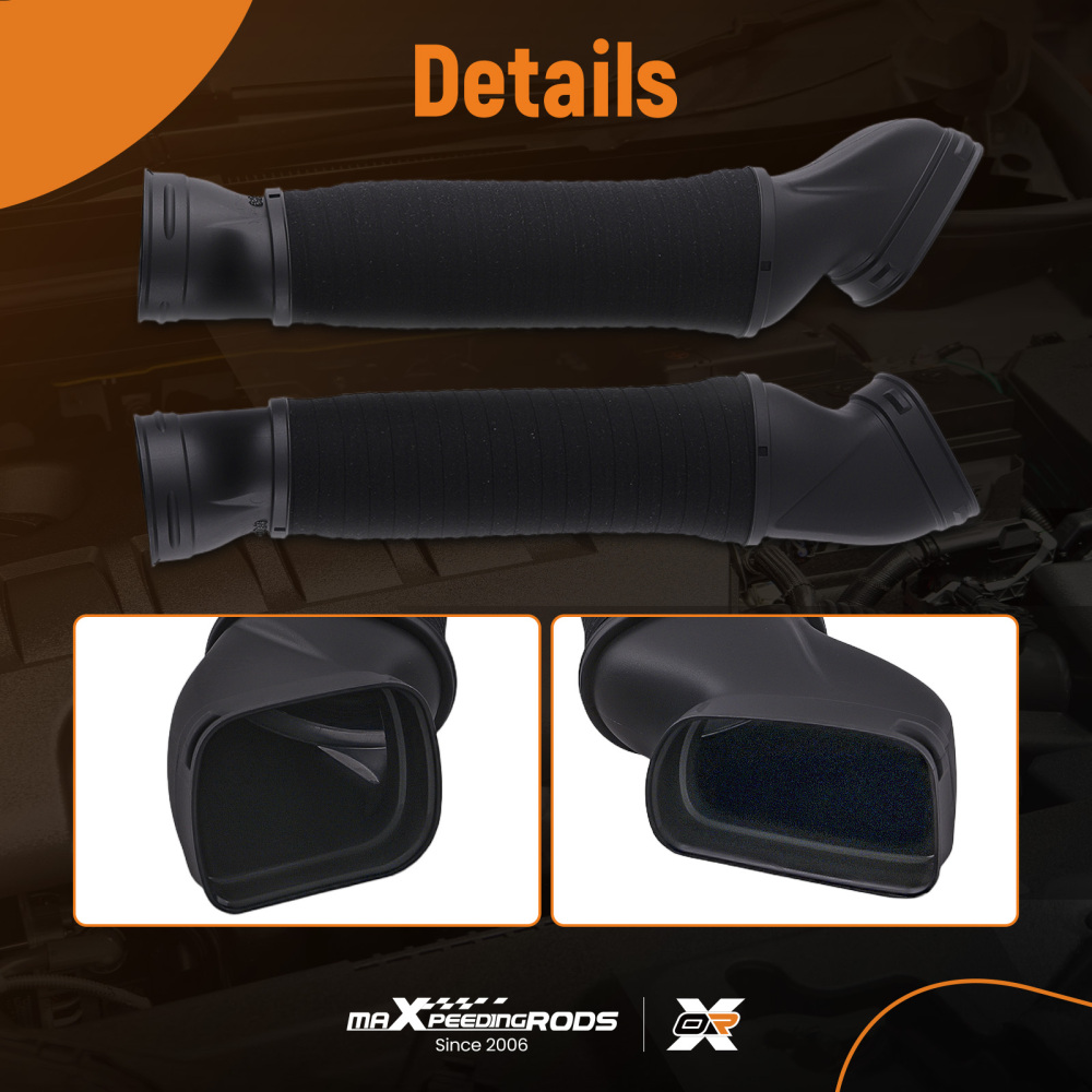 Set Tubo Condotto Aria compatibile per Mercedes S500 CL500 07-11 2730900282 2730900382 L/R