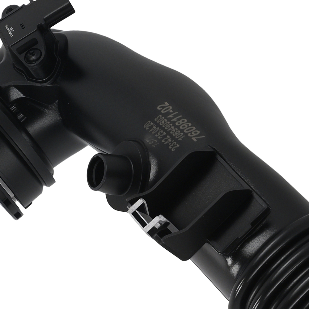 Air Turbocharger Pipe Hose Rear Duct compatible for BMW 535i GT Hatchback 3.0L 13717609811