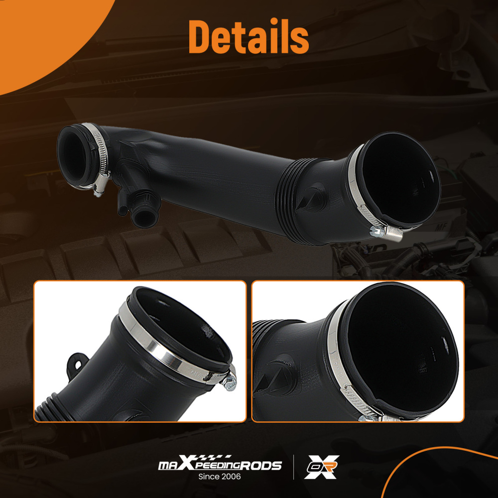 Engine Air Intake Pipe Hose compatible for MINI Cooper S R55/R56/R57 2010-2015 13717627501