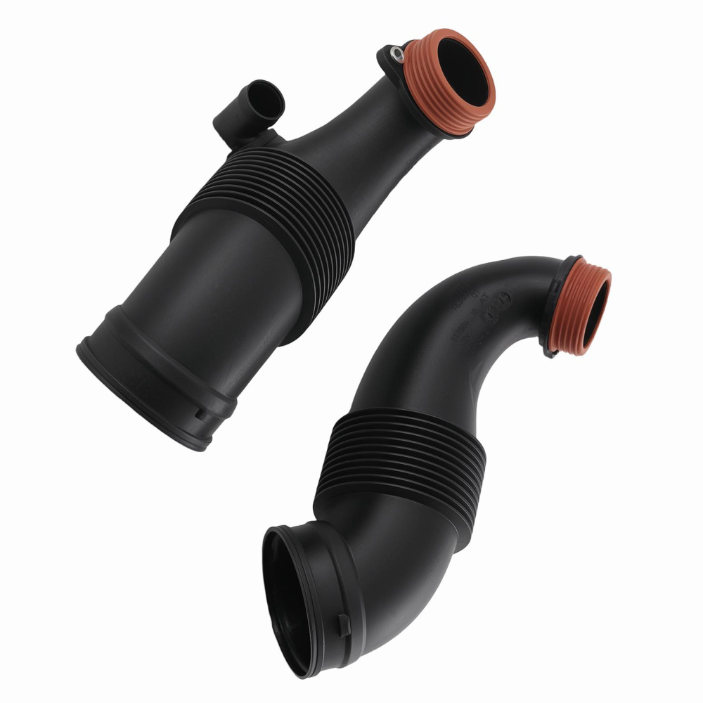 Air Intake Hose Duct Left Right compatible for BMW X5 X6 xDrive50i 2014-2019 13717638568