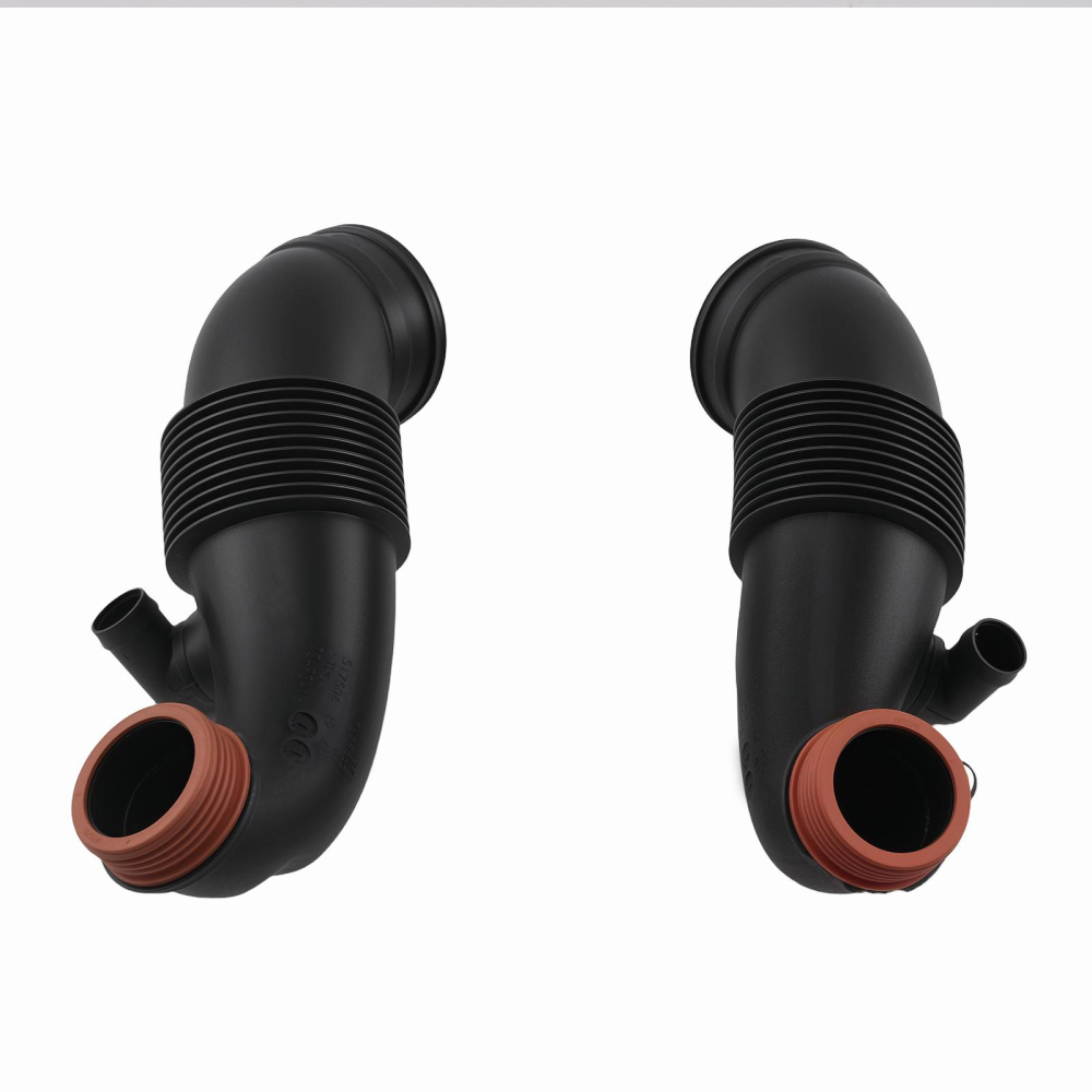 Air Intake Hose Duct Left Right compatible for BMW X5 X6 xDrive50i 2014-2019 13717638568