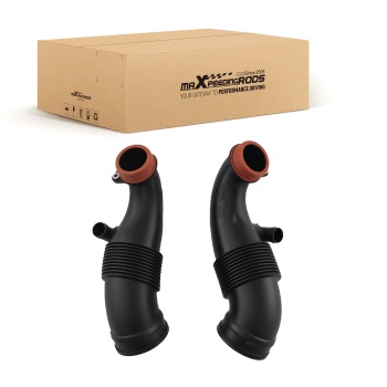 Air Intake Hose Duct Left Right compatible for BMW X5 X6 xDrive50i 2014-2019 13717638568