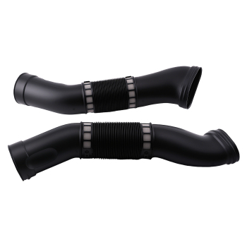 Air Duct Assembly Kit compatible for Mercedes S430 S500 2000-06 1130942682 Black L+R