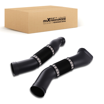 Air Duct Assembly Kit compatible for Mercedes S430 S500 2000-06 1130942682 Black L+R