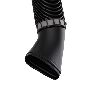 Air Duct Assembly compatible for Mercedes E320 3.2L 2003-2005 A1120943482 Left Right Black