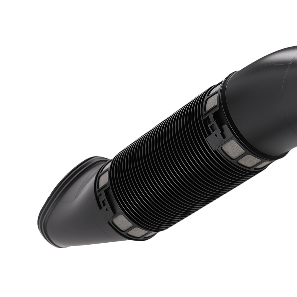 Air Duct Assembly compatible for Mercedes E320 3.2L 2003-2005 A1120943482 Left Right Black