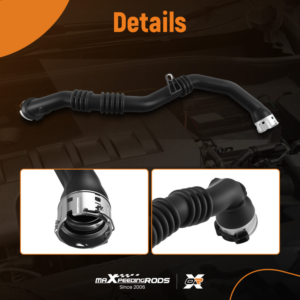 Air Intake Hose Left Side compatible for Renault Captur/Clio 144609369R 1.5 dCi 2012-2018