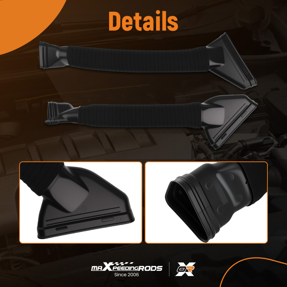 2x Air Duct Hose Kit compatible for Mercedes GL350 ML350 Bluetec 2012-16 A6420948797