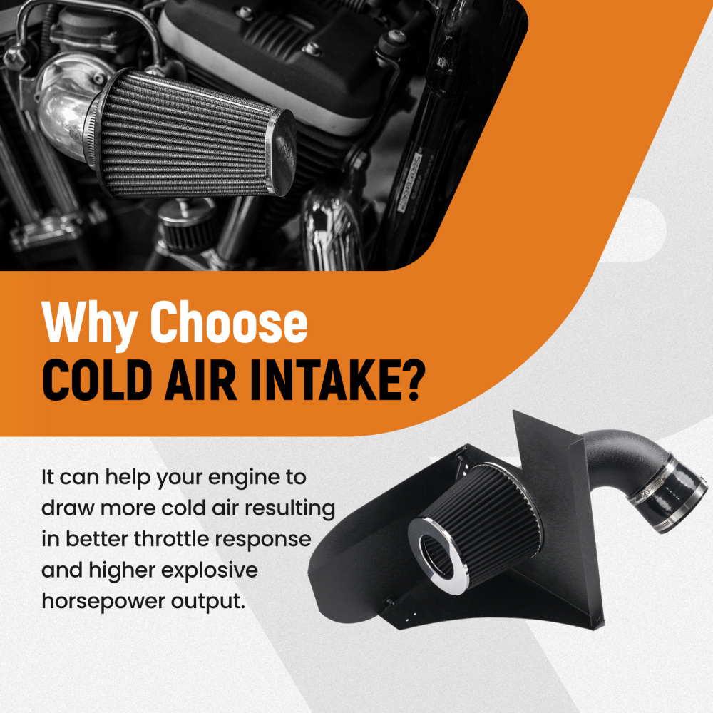 Cold Air Intake System Filter Kit compatible for BMW B58 M140i/240i/340i/440i 3.0L 2016+