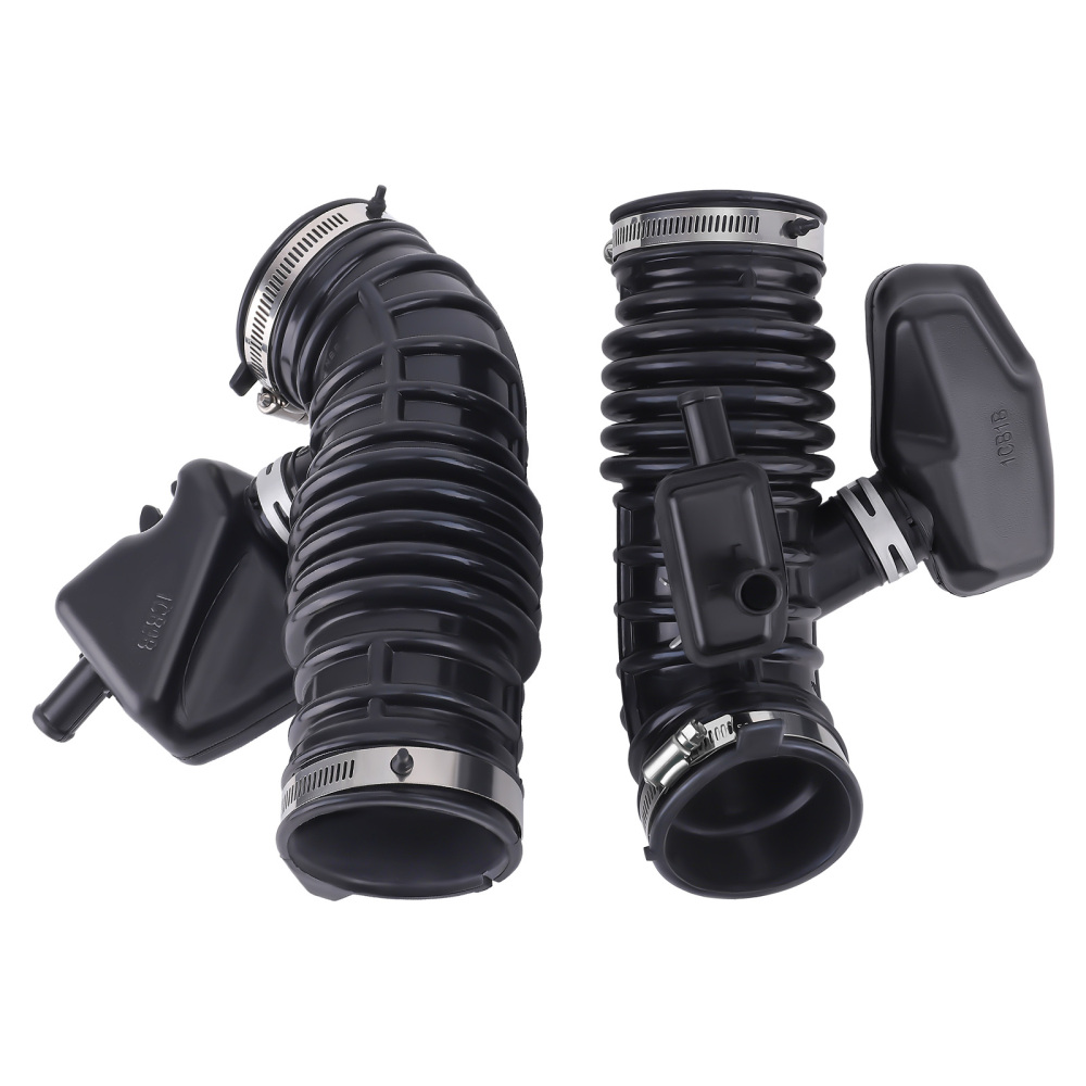 2pc Air Cleaner Intake Hose DriverPassenger Side compatible for Infiniti FX35 2009-2012