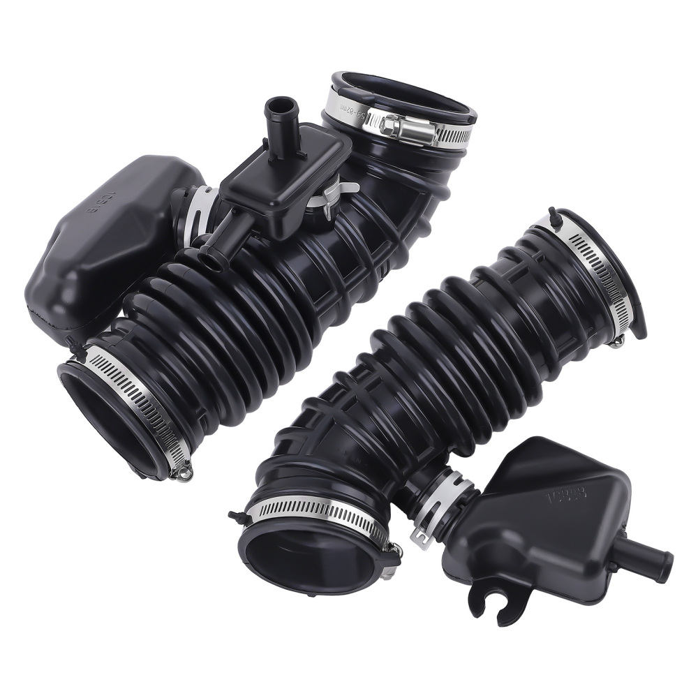 2pc Air Cleaner Intake Hose DriverPassenger Side compatible for Infiniti FX35 2009-2012