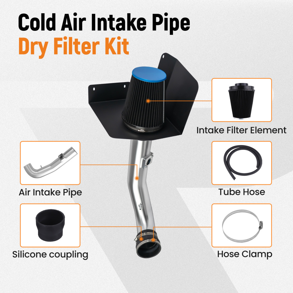 Cold Air Intake Kit compatible for GMC Sierra Denali with 6.2L compatible for V8 Engine 2009-2013