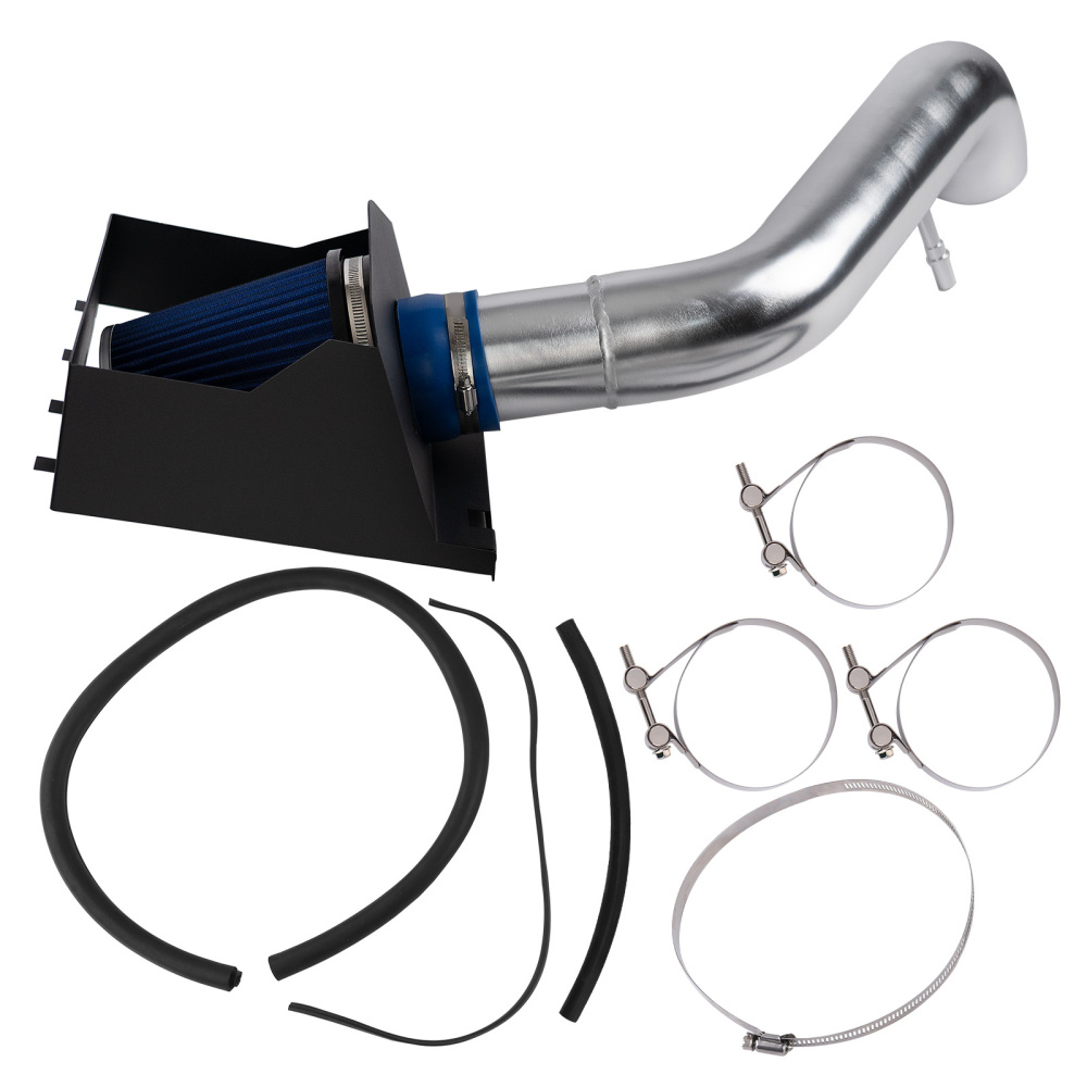Cold Air Intake Filter Induction Kit compatible for Ford F150 with 5.0L compatible for V8 Engine 2011-2014