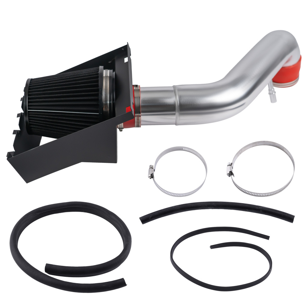 Cold Air Intake Filter Induction Kit compatible for Ford F1502011 HI-FD-03BL Red