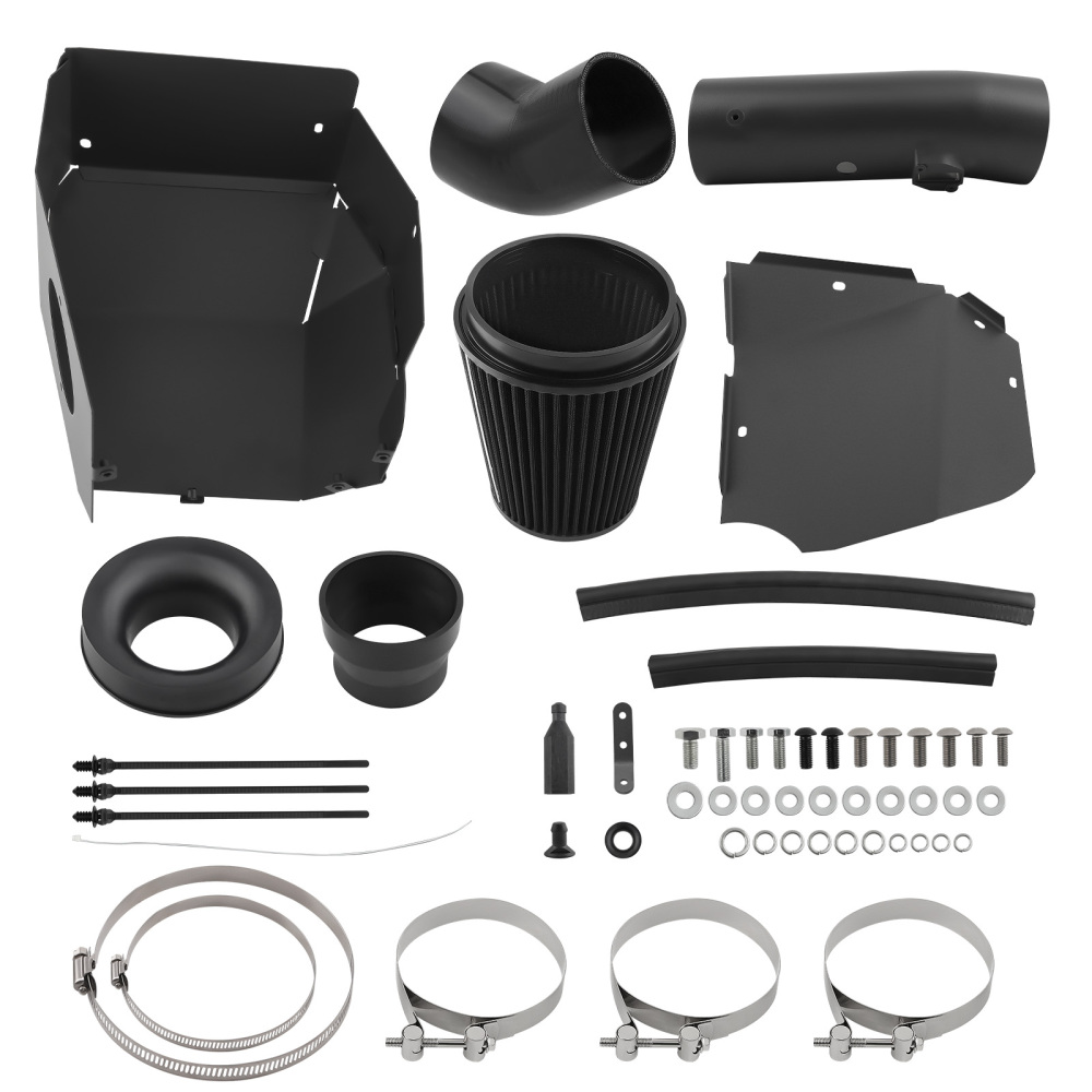 Cold Air Intake Filter Kit compatible for Ford F-250 F-350 Super Duty 4WD 6.7L compatible for V8 2011-2016