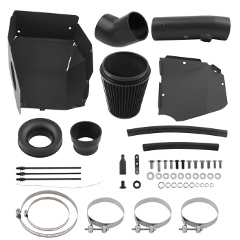 Cold Air Intake Filter Kit compatible for Ford F-250 F-350 Super Duty 4WD 6.7L compatible for V8 2011-2016