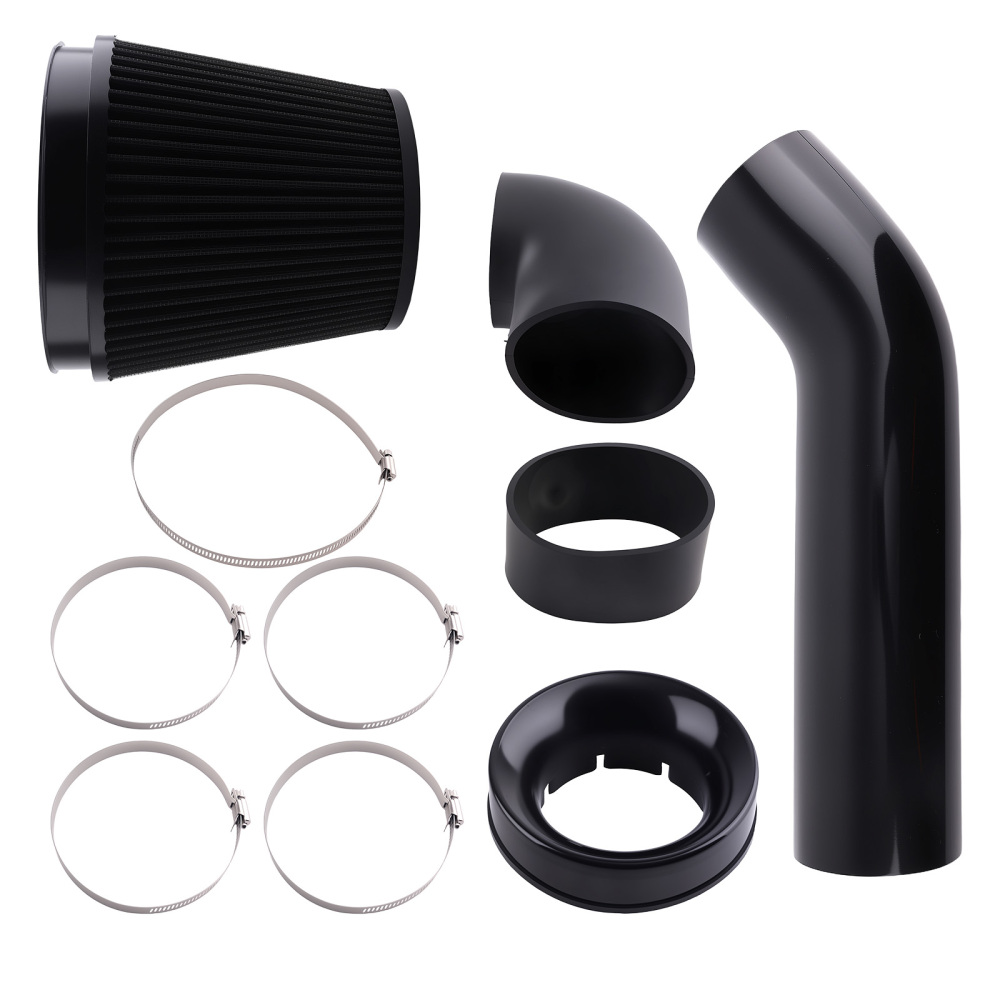 4 Inch Cold Air Intake Kit w/ Filter for Universal LSX LS1 LS2 4.8L/5.3L engines