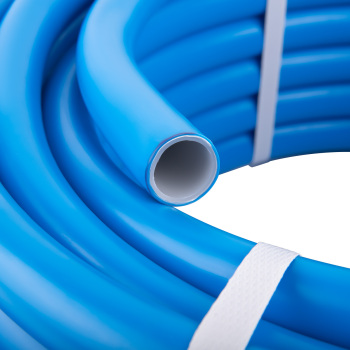 Compressed Air Line System Tubing Master Shop Piping 3/4in Leaks Air System Blue