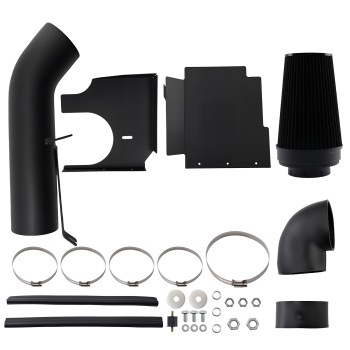 Air Intake Hose Kit compatible for Chevrolet Silverado 1500 4.8L 5.3L 6.0L V8 1999-2006 Red