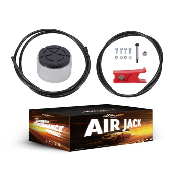 Cric à Air 3T Double Étage for Auto Break Fourgonnette Extension 80mm 100-145PSI