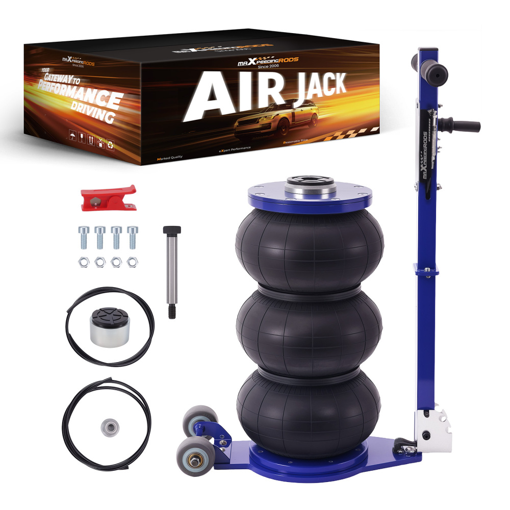 5 Ton Air Jack Kit for SUV Van Pickup 3 Stage 100-145PSI Working