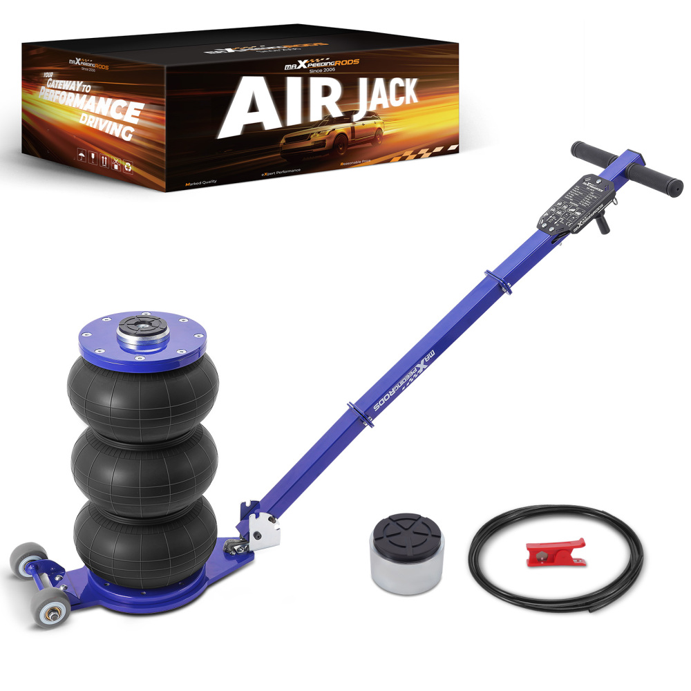 5 Ton Air Jack Kit for SUV Van Pickup 3 Stage 100-145PSI Working