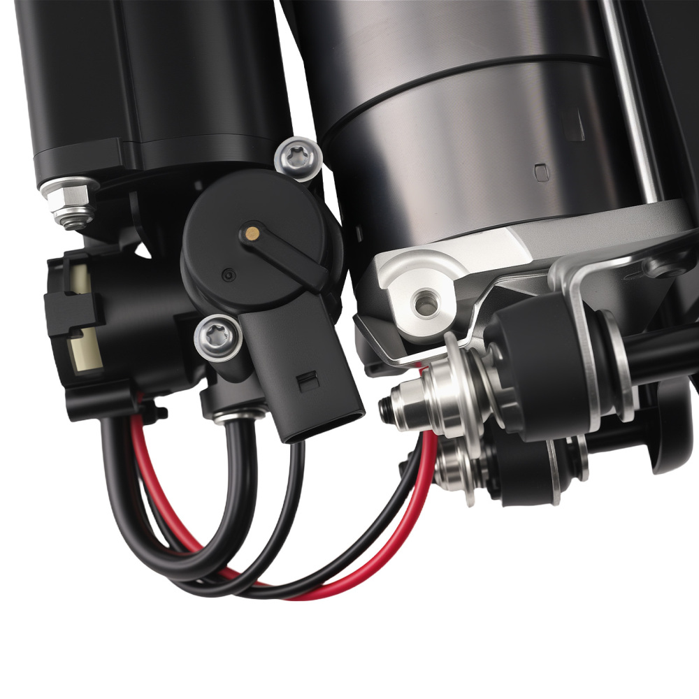 Compresseur de suspension pneumatique support + bloc de soupapes compatible pour Audi A6 4F