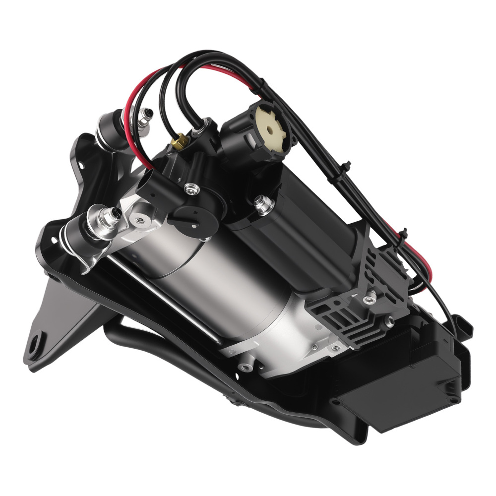 Compresseur de suspension pneumatique support + bloc de soupapes compatible pour Audi A6 4F