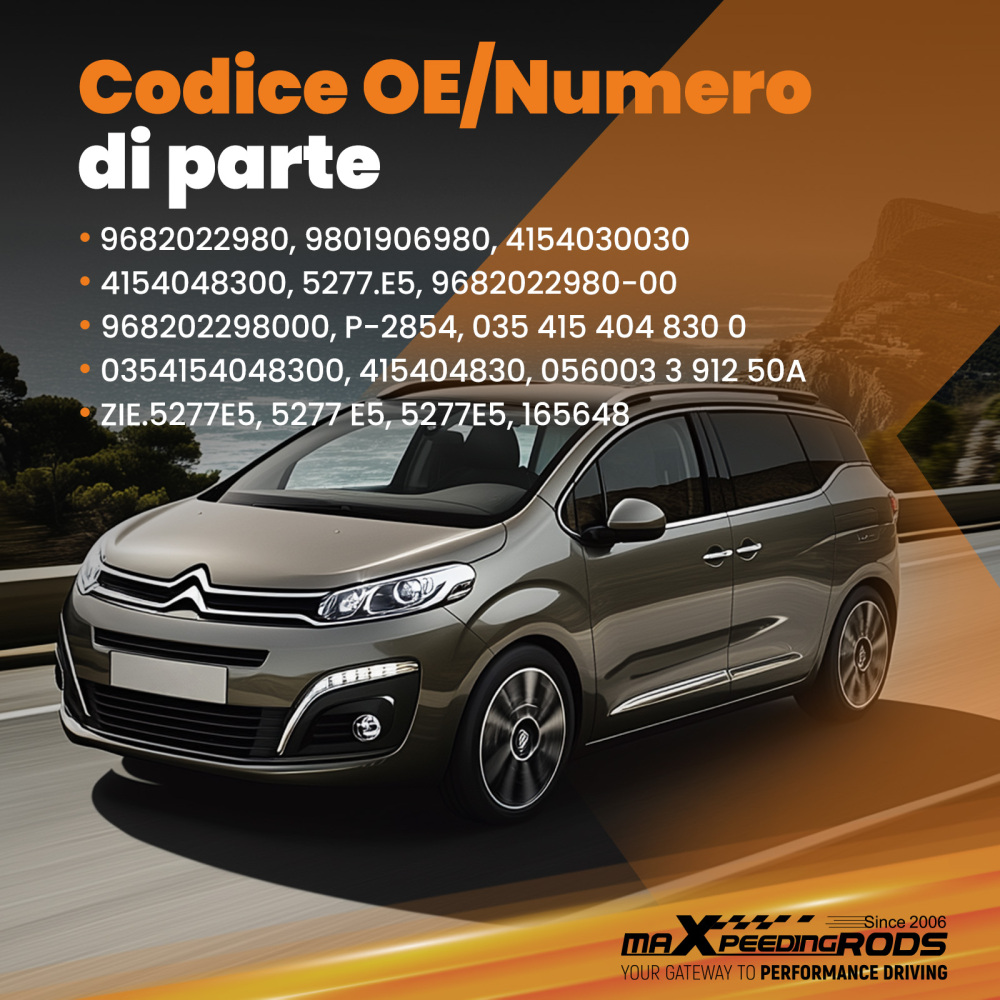 Compressore Sospensioni Pneumatiche compatibile per Citroën Grand C4 Picasso 9682022980