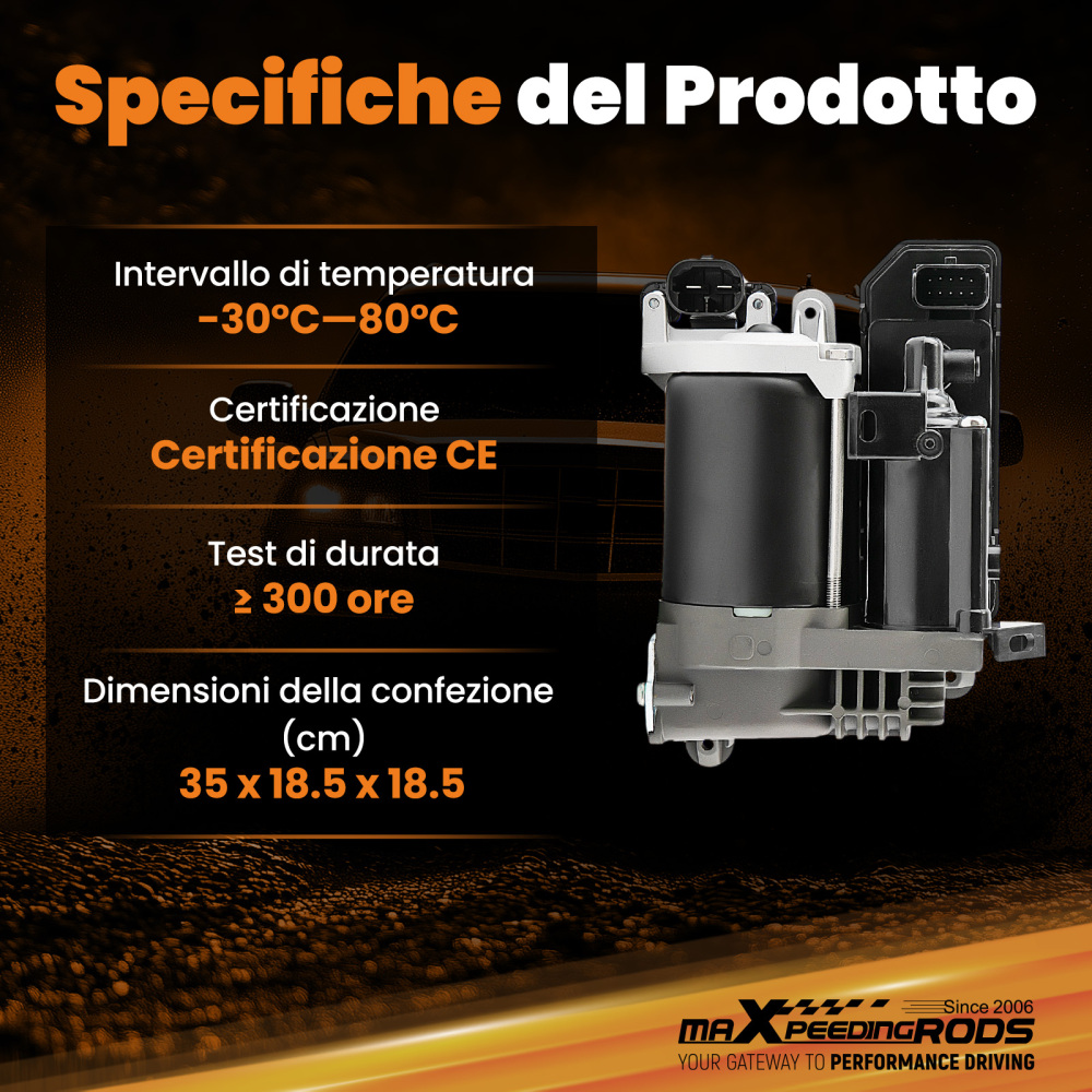 Compressore Sospensioni Pneumatiche compatibile per Citroën Grand C4 Picasso 9682022980