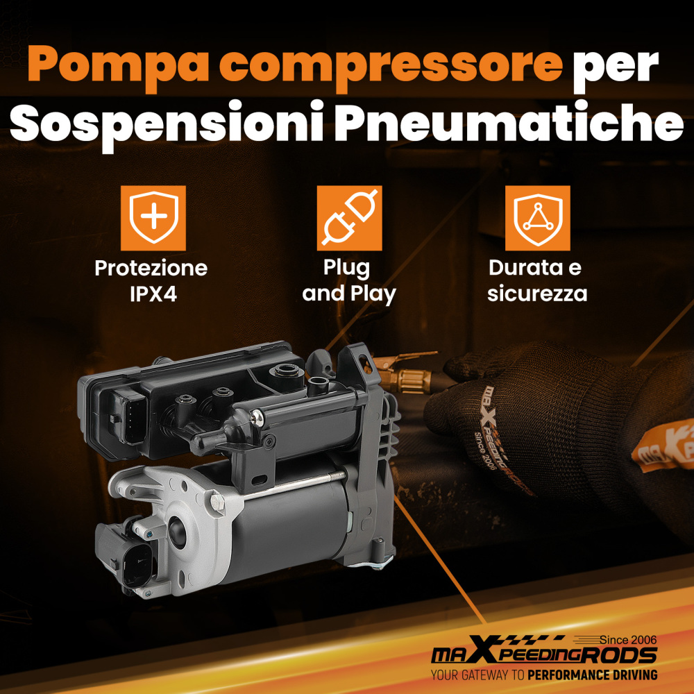 Compressore Sospensioni Pneumatiche compatibile per Citroën Grand C4 Picasso 9682022980