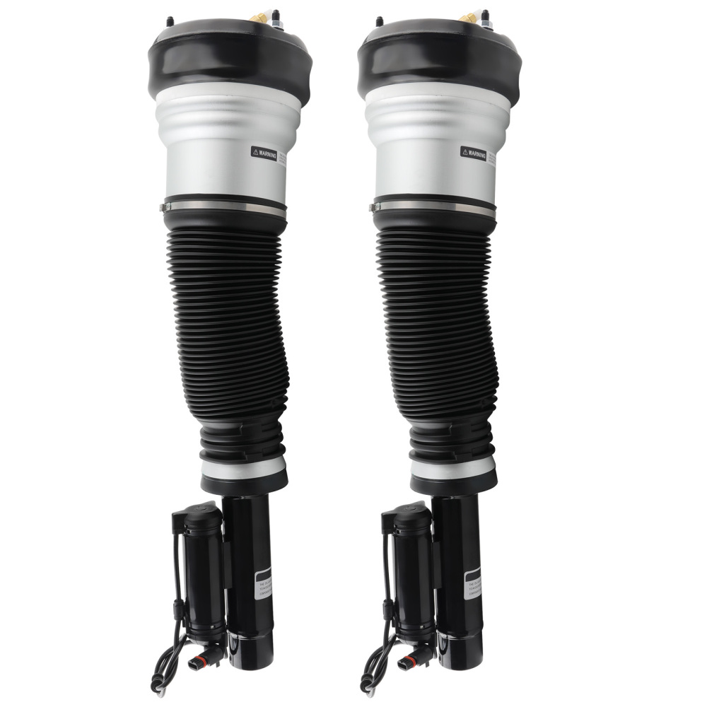 4PC AIRE AMORTIGUADORES+ BOMBA DE COMPRESOR KIT compatible para Mercedes Clase S W220 98-06