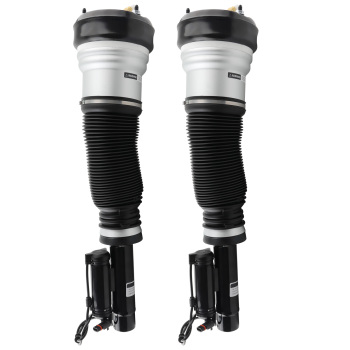 4PC AIRE AMORTIGUADORES+ BOMBA DE COMPRESOR KIT compatible para Mercedes Clase S W220 98-06