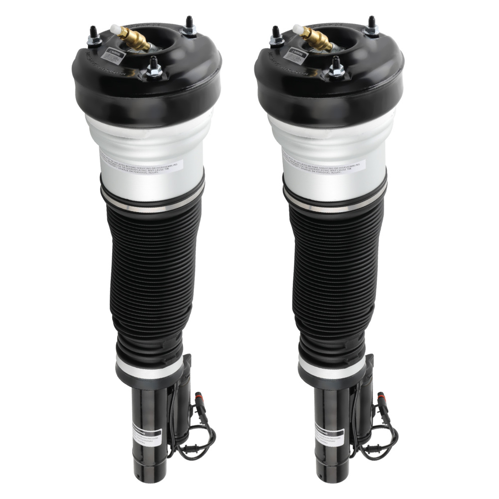 4PC AIRE AMORTIGUADORES+ BOMBA DE COMPRESOR KIT compatible para Mercedes Clase S W220 98-06