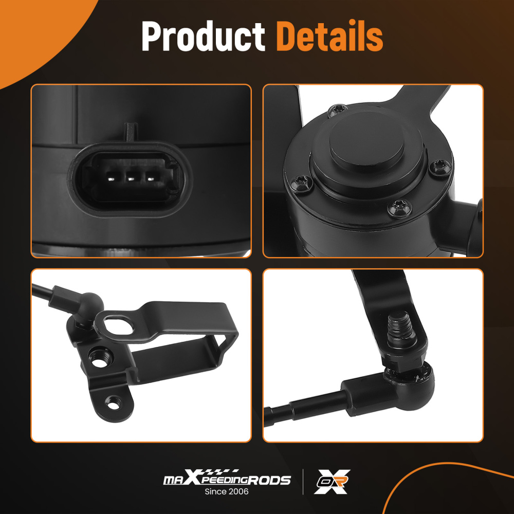 2pcs Rear Air Shock Struts + 2x Height Sensor compatible for Escalade GMC Yukon XL 1500