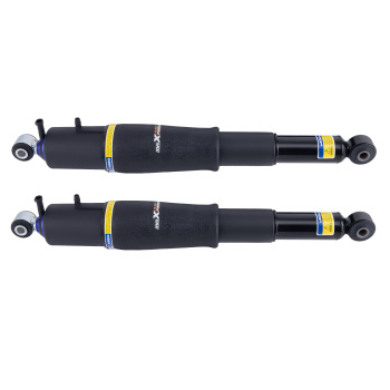 2pcs Rear Air Shock Struts + 2x Height Sensor compatible for Escalade GMC Yukon XL 1500