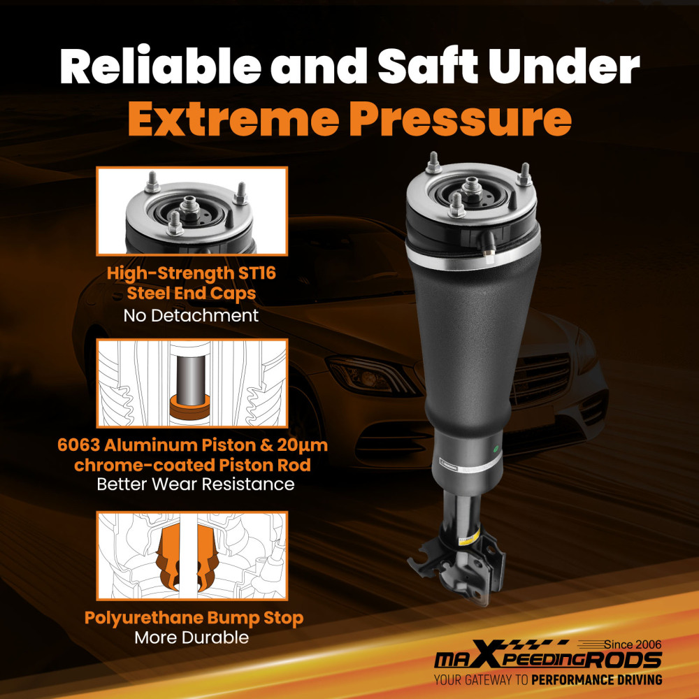 Air Ride Damper Front Right compatible for Range Rover L322 2009-2012 LR032562